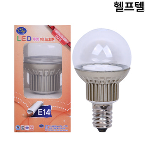 LED 미니크립톤타입 4.5W E14 전구색 LEDCD4.5E14-LHE HU11042-13046